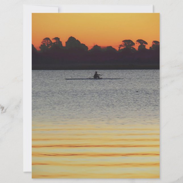 Lake Wendouree Calm Before Nightfall Paper Sheets (Framsida)
