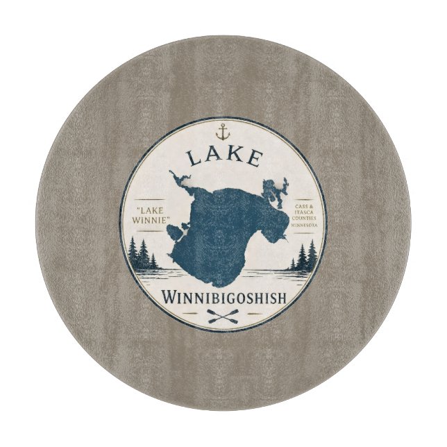 Lake Winnibigoshish Semesterhus Dekoration & Souve (Framsidan)