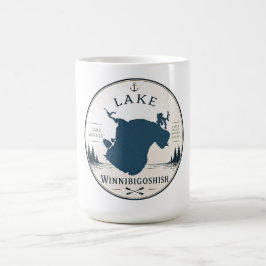 Lake Winnibigoshish Semesterhus Dekoration & Souve Kaffemugg