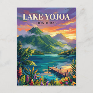 Lake Yojoa Honduras Vykort