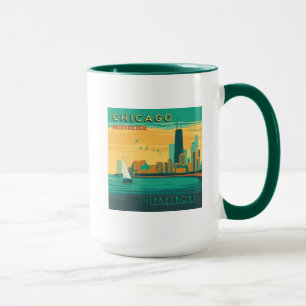 Lakefront Chicago, Illinois Mugg