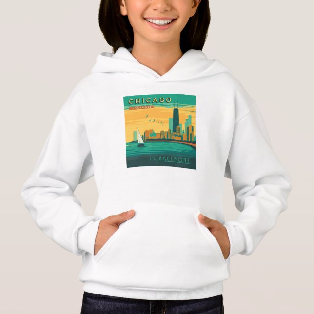 Lakefront | Chicago, Illinois T Shirt (Framsida)