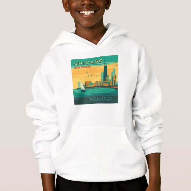 Lakefront | Chicago, Illinois T Shirt (Framsida)