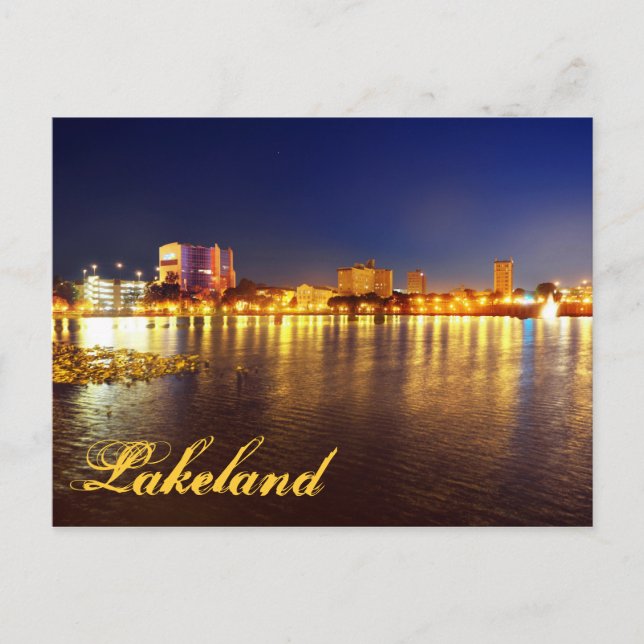 Lakeland, Florida, USA Vykort (Framsida)