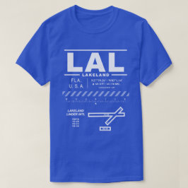 Lakeland Linder Internationell flygplats LAL T-Shi T Shirt