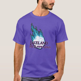Lakeland roll som leker skråT-tröja - purpurfärgad T Shirt