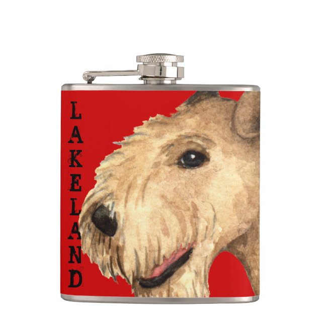 Lakeland Terrier Färg Block Fickplunta (Framsidan)
