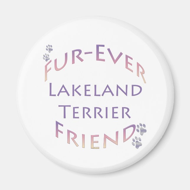 Lakeland Terrier Furever Magnet (Framsidan)