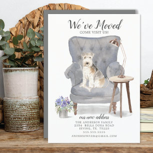 Lakeland Terrier Hund   Meddelande om Flytta