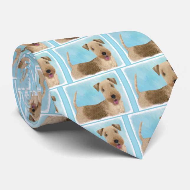 Lakeland Terrier-målning - Cute Original Hund Art Slips (Rullad)