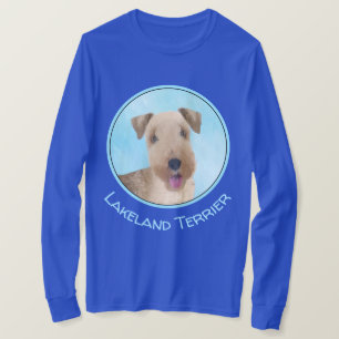 Lakeland Terrier-målning - Cute Original Hund Art T Shirt