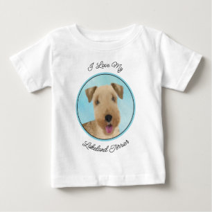 Lakeland Terrier-målning - Cute Original Hund Art T Shirt