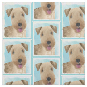 Lakeland Terrier-målning - Cute Original Hund Art Tyg