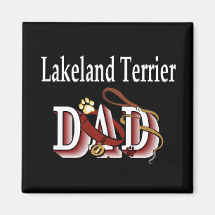 Lakeland Terrier pappa Magnet