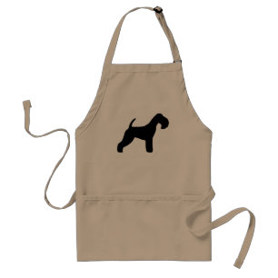 Lakeland Terrier Silhuett Förkläde