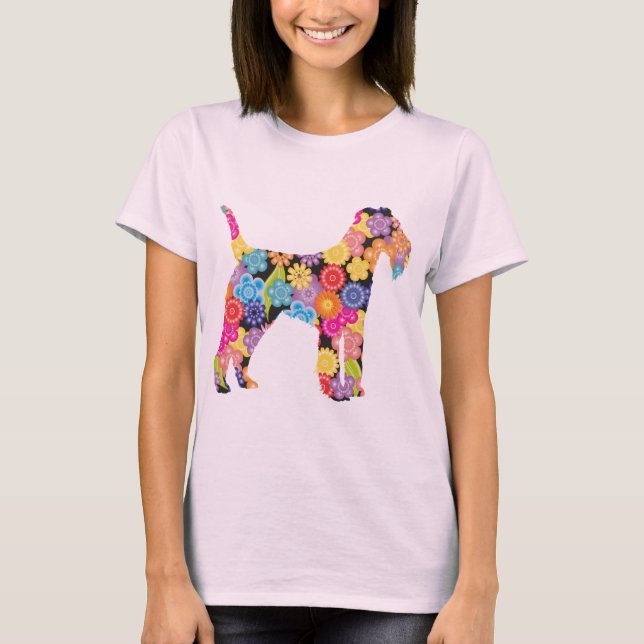 Lakeland Terrier T Shirt (Framsida)