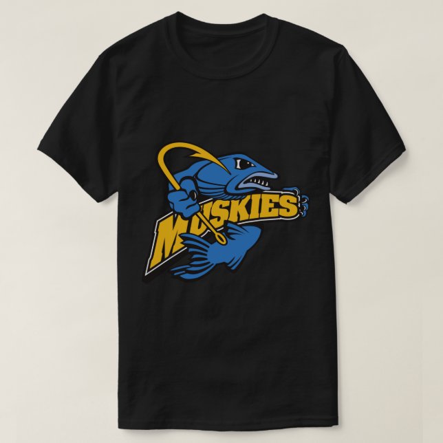 Lakeland Universiteten muskies Sticker T Shirt (Design framsida)