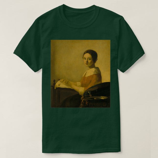 Lakemaker av Johannes Vermeer T Shirt (Design framsida)