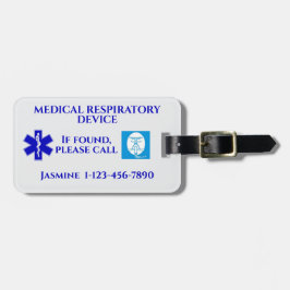 Läkemedel för andningsskydd CPAP Maskin Bagagebricka