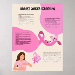 Läkemedel för bröstcancerscreening poster
