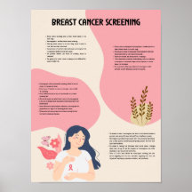 Läkemedel för bröstcancerscreening poster