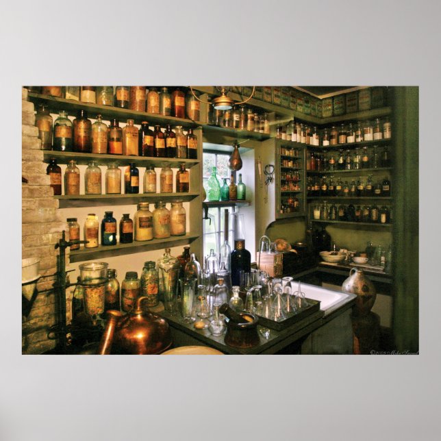 Läkemedel för farmaceut poster (Framsidan)