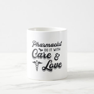 Läkemedel för farmaceutiskt bruk kaffemugg