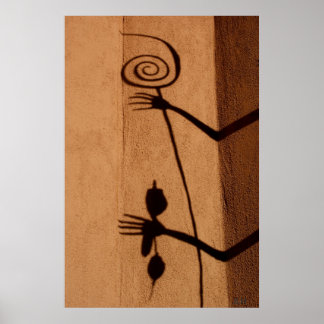 Läkemedel för skuggor, JLH-tryck Poster