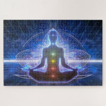 LÄKEMEDEL I LOTUS POSITION MED CHAKRA