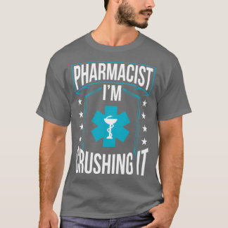 Läkemedel Ix27m Förkrossning Apotekärt farmaceut 6 T Shirt