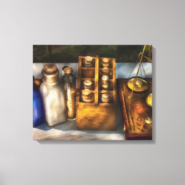 Läkemedel mot Fält Canvastryck (Framsida)