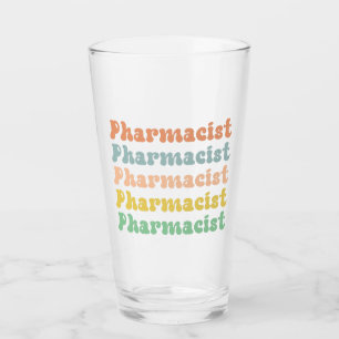 Läkemedel Retro Groovy Pharmacy Glaskopp