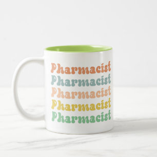 Läkemedel Retro Groovy Pharmacy Två-Tonad Mugg