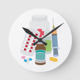 Läkemedel Rund Klocka