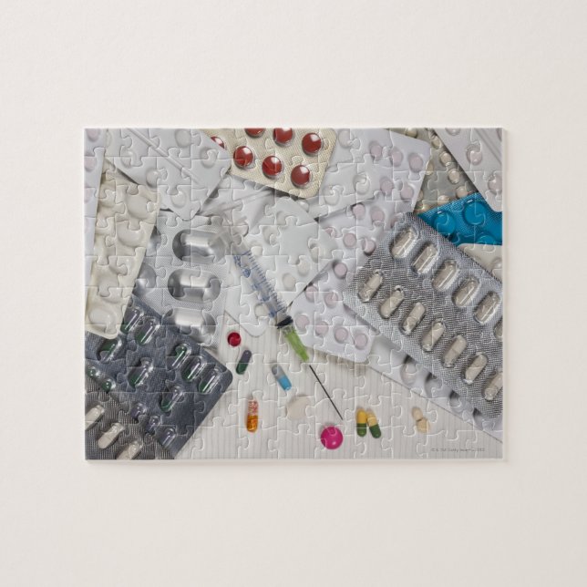 Läkemedel som används vid behandling av medicinska pussel (Horisontell)