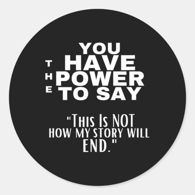 Läkemedelsåtervinning - överdos - medvetenhet Dag  Runt Klistermärke (Framsida)