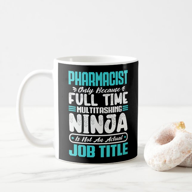 Läkemedelsbefattning Yrke Pharmacy Skills Kaffemugg (Med munk)