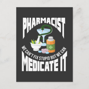 Läkemedelsbranschen Offert Medicine Doktor Humor Vykort