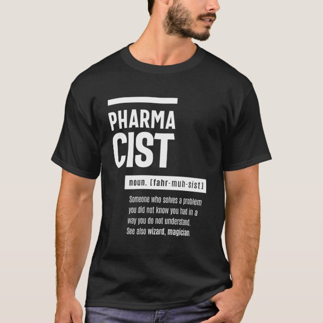 Läkemedelsdefinition Funny Gift Classic T Shirt (Framsida)