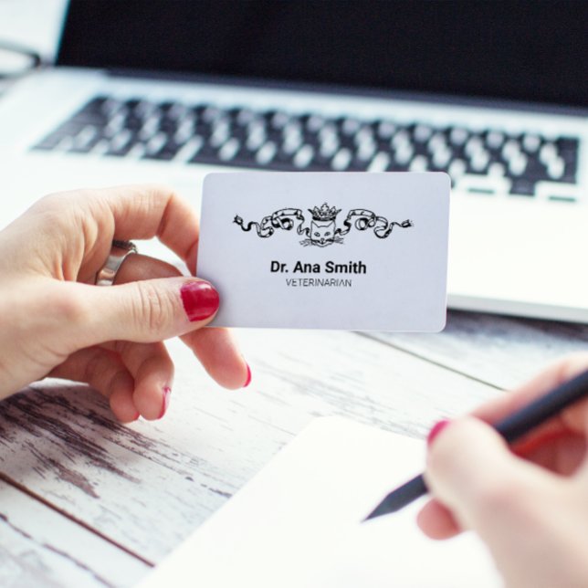 Läkemedelsföretag för katter visitkort (Skapare uppladdad)