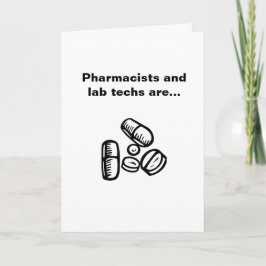 Läkemedelsföretag och Lab Techs Kort