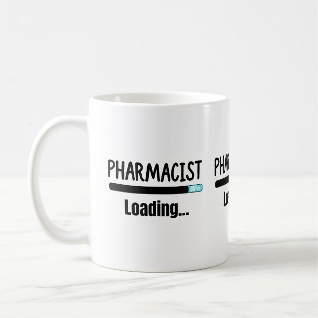 Läkemedelsform T- Shirt Kaffemugg (Vänster)