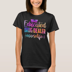 Läkemedelshandlare Sjuse Life Nurse Heart Beat T Shirt