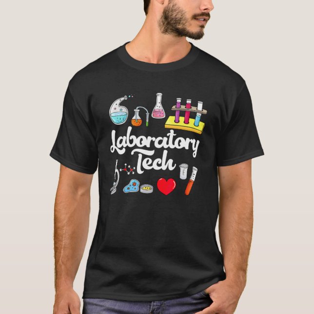 Läkemedelslaboratorium Professionell Lab Vecka 202 T Shirt (Framsida)