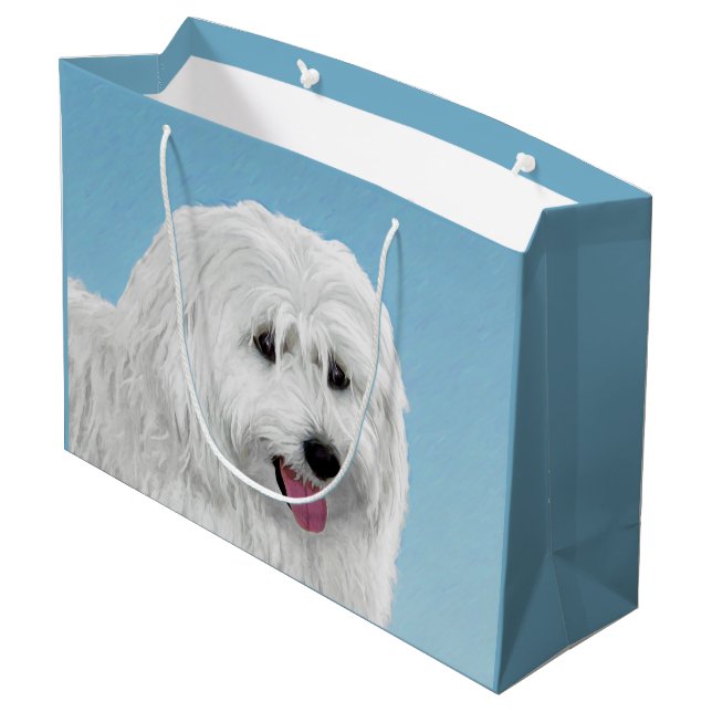 Läkemedelsmålning - Hund Art (Baksidan Vinklad)