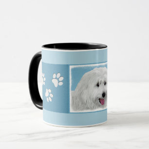 Läkemedelsmålning - Hund Art Mugg