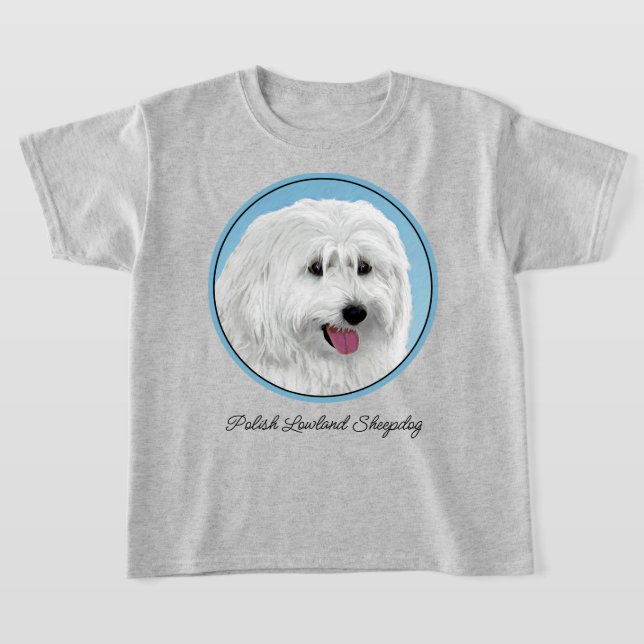 Läkemedelsmålning - Hund Art T Shirt (Laydown)
