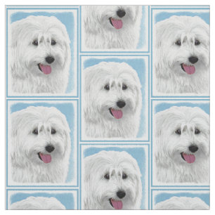 Läkemedelsmålning - Hund Art Tyg