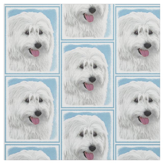 Läkemedelsmålning - Hund Art Tyg (Provkarta)
