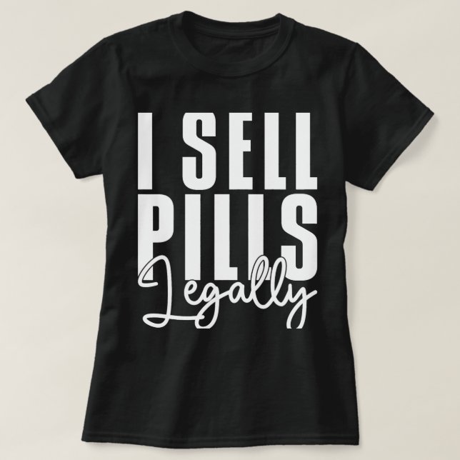 Läkemedelsmedicin för farmaceut t shirt (Design framsida)